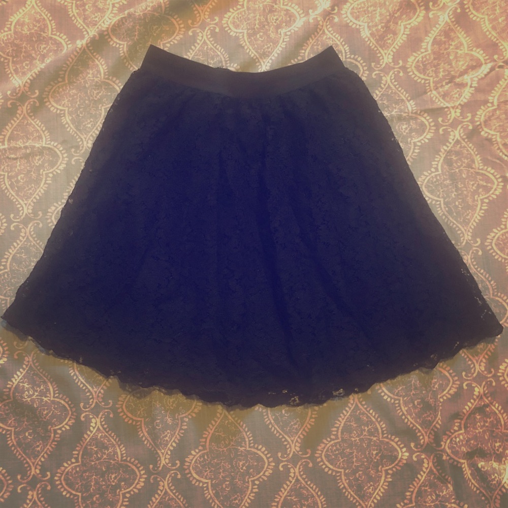 Divided By H&M Lace Skater Flare Skirt